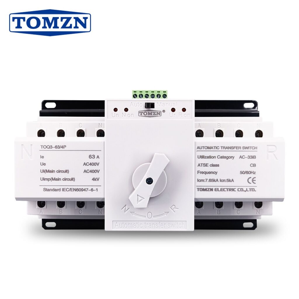 Tomzn P A Auto Transfer Switch Ats General Power Electric