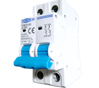 TOMZN 32 A 2POLE 1000V DC MCB