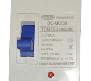 TOMZN 2P 160A 600V DC MCCB