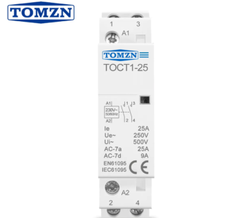 TOMZN 25A 2P 2N0 AC MODULAR CONTACTOR