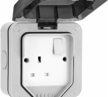 IP66 13A WEATHERPROOF OUTDOOR SOCKET WITH PLUG