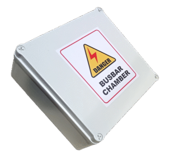 IP RATED 2-WAY SINGLE PHASE BUS BAR BOX