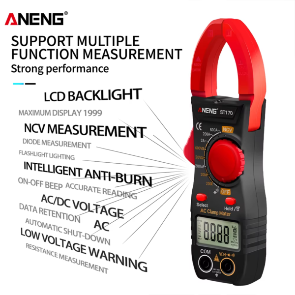 ANENG ST170 DIGITAL CLAMP MULTIMETER IN SRI LANKA GENERAL POWER ELECTRIC