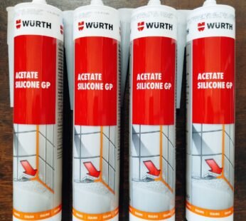 WURTH ACETATE SILICONE GP 280ML