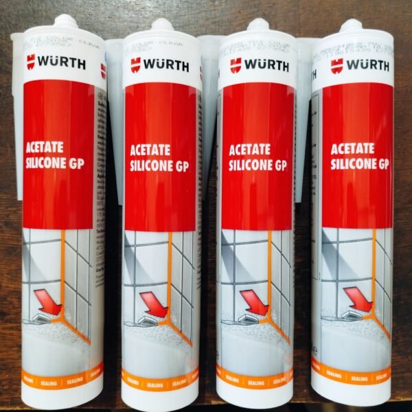 WURTH ACETATE SILICONE GP 280ML IN SRI LANKA