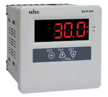 SELEC DIGITAL ELR-341-1 PANAL MOUNT EARTH LEAKAGE RELAY