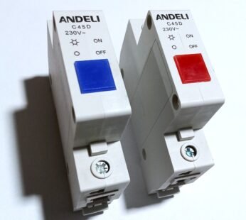 MCB TYPE DIN RAIL MOUNT MODULAR BREAKER INDICATOR LIGHT / POWER INDICATOR LAMP