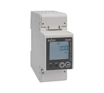 SELEC EM2M Single Phase Din Rail mount Energy meter