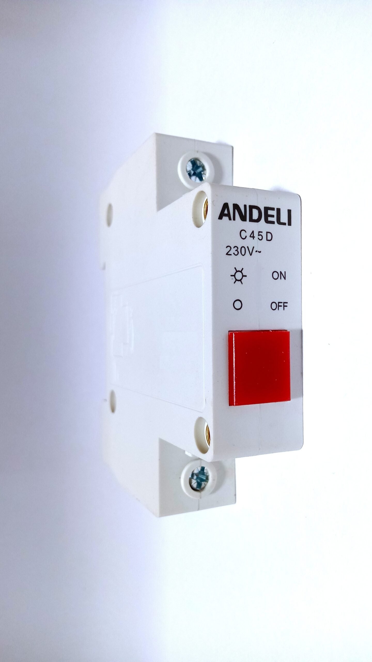 MCB TYPE DIN RAIL MOUNT BREAKER POWER INDICATOR LAMP IN SRI LANKA (RED)