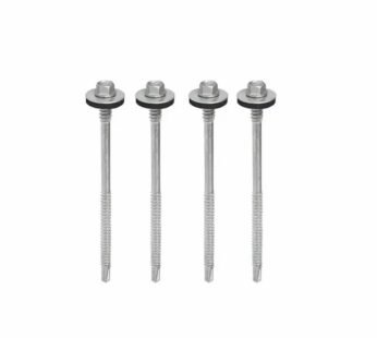 STAINLESS STEEL (SS) SELF-DRILLING WOOD/STEEL SCREWS WITH WASHERS