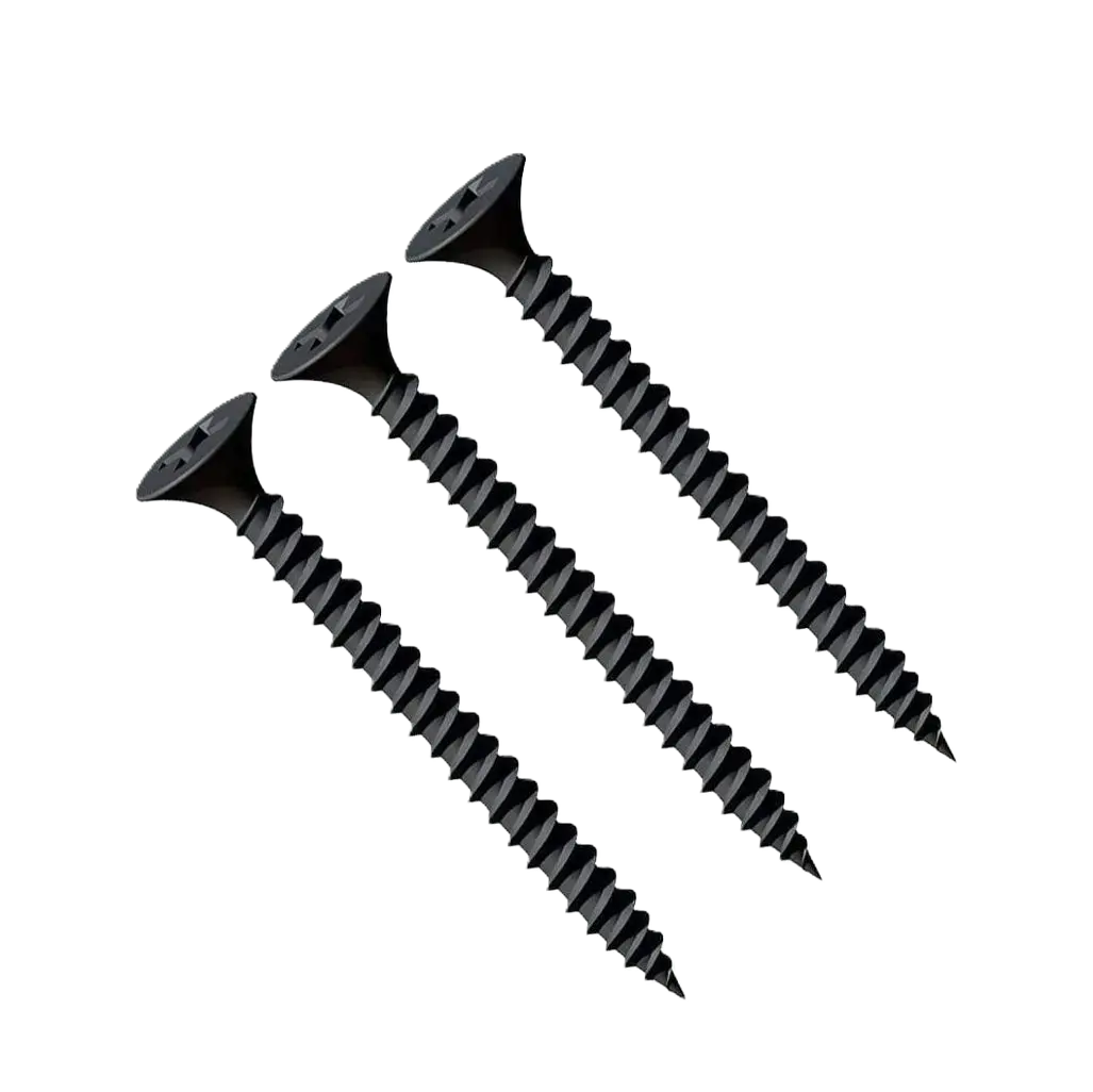 1 1/2" BLACK FLAT HEAD PHILIPS DRYWALL SCREW IN SRI LANKA