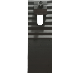 EXTENDED SERRATED SINGLE HOLE L FOOT FOR SOLAR PV RAILING INSTALLATIONS
