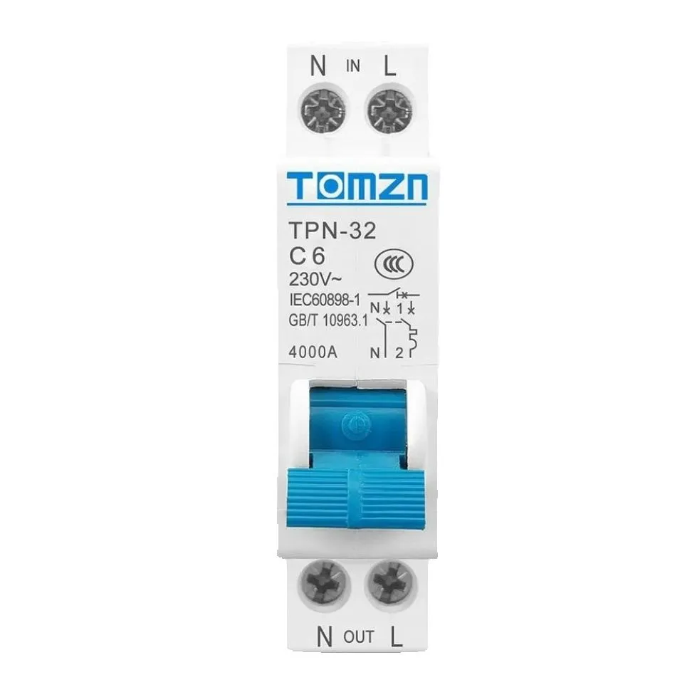 TOMZN TPN-32 COMPACT 2P HOUSEHOLD AC MCB IN SRI LANKA