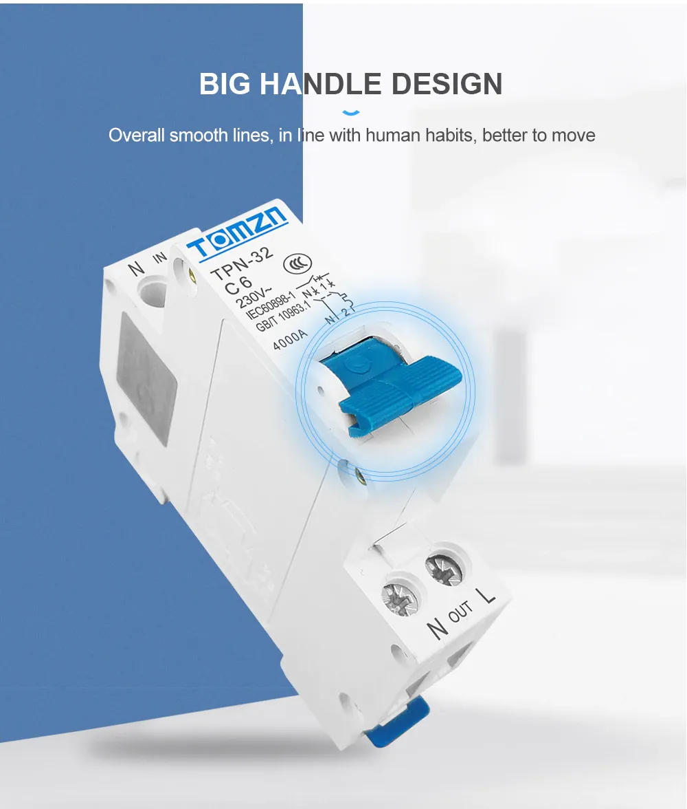 TOMZN TPN-32 COMPACT 2P HOUSEHOLD AC MCB IN SRI LANKA