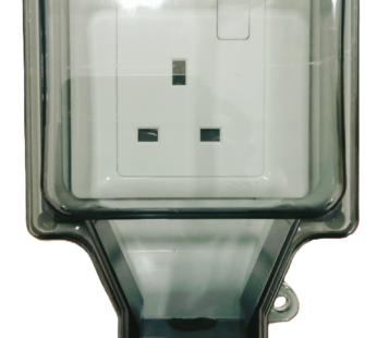 IP66 13A WEATHERPROOF OUTDOOR SUNK BOX PLUG SOCKET ENCLOSURE WITH SOCKET