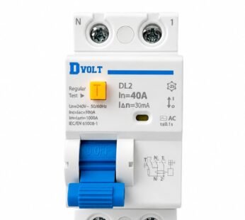 DVOLT RCCB 40A 2P 100mA